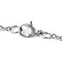 Shop LC White Crystal Lever Back Flower Earrings Pendant with Necklace Fashion Jewelry Set for Women 20''