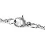 Shop LC White Crystal Lever Back Flower Earrings Pendant with Necklace Fashion Jewelry Set for Women 20''