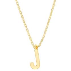 PAVOI 14K Gold Plated Initial Necklace | Letter Necklaces for Women