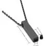 Jovivi Free Engraving - Personalized Custom Stainless Steel Cube Bar Urn Necklace Memorial Ash Keepsake Pendant Cremation Jewelry w/Filler Kit Jovivi Free Engraving - Personalized Custom Stainless Steel Cube Bar Urn Necklace Memorial Ash Keepsake Pendant Cremation Jewelry w/Filler Kit