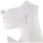Sterling Silver Elongated Teardrop Dangle Hook Earrings Sterling Silver Elongated Teardrop Dangle Hook Earrings