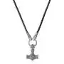 LANGHONG Norse Viking Thor Hammer Necklace Mjolnir Necklace for Men Talisman Jewelry
