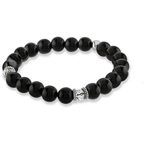 Believe London Hematite Magnetic Therapy Bracelet with Jewelry Bag & Meaning Card | Strong Elastic | Precious Natural Stones Healing Believe London Hematite Magnetic Therapy Bracelet with Jewelry Bag & Meaning Card | Strong Elastic | Precious Natural Stones Healing