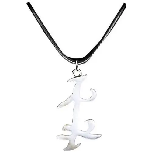OfficialOtaku Shadowhunters Parabatai Rune Nephilim Cosplay Pendant Necklace - Silver OfficialOtaku Shadowhunters Parabatai Rune Nephilim Cosplay Pendant Necklace - Silver