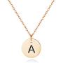 Sereney Initial Necklaces, 18k Gold/Rose-Gold/Silver Plated Engraved Letter Necklace for Women, Gifts for mom, Women Jewelry to Best Friend, Bridesmaid.