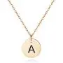 Sereney Initial Necklaces, 18k Gold/Rose-Gold/Silver Plated Engraved Letter Necklace for Women, Gifts for mom, Women Jewelry to Best Friend, Bridesmaid.
