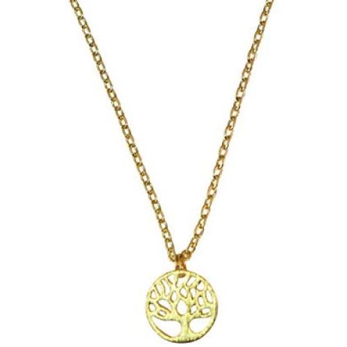 Emmas Jewelry Co. Womens Tree Necklace Dainty Tree of Life Pendant Family Tree Necklace Little Tree
