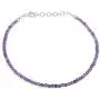 Gemshiner Bracelets For Women Sterling Silver - Natural Stone Yoga Beads Tennis Bracelet, Gift For Mom,Wife,Girlfriend, Birthday,Wedding Gifts