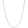 1.5mm .925 Sterling Silver Flat Mariner Link Anchor Chain Necklace