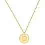 Glimmerst Personalized Initial Necklace 18K Gold Plated Stainless Steel Coin Pendant Letter Necklace Memorable Monogram Name Necklace for Women Girls Glimmerst Personalized Initial Necklace 18K Gold Plated Stainless Steel Coin Pendant Letter Necklace Memorable Monogram Name Necklace for Women Girls
