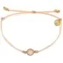 Pura Vida Gold Gemstone Bracelet - Waterproof, Artisan Handmade, Adjustable, Threaded, Fashion Jewelry for Girls/Women Pura Vida Gold Gemstone Bracelet - Waterproof, Artisan Handmade, Adjustable, Threaded, Fashion Jewelry for Girls/Women