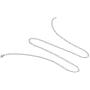 Edforce Stainless Steel Womens 3 mm Figaro Link Chain Necklace, 24''