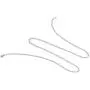 Edforce Stainless Steel Womens 3 mm Figaro Link Chain Necklace, 24''