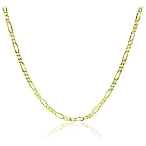 Michael Zweig 925 Sterling Silver Necklace for Women - Sterling Silver Figaro Chain Necklace | 2.15 mm Thickness with Spring Ring, Italy Tag Michael Zweig 925 Sterling Silver Necklace for Women - Sterling Silver Figaro Chain Necklace | 2.15 mm Thickness with Spring Ring, Italy Tag