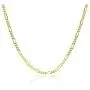 Michael Zweig 925 Sterling Silver Necklace for Women - Sterling Silver Figaro Chain Necklace | 2.15 mm Thickness with Spring Ring, Italy Tag Michael Zweig 925 Sterling Silver Necklace for Women - Sterling Silver Figaro Chain Necklace | 2.15 mm Thickness with Spring Ring, Italy Tag