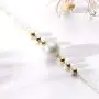 Freshwater Cultured White Pearl Bracelet 18K Yellow Gold Adjustable Link Chain 8-8.5mm Pearl Bracelet Wrist Jewelry Gifts for Women Girls Freshwater Cultured White Pearl Bracelet 18K Yellow Gold Adjustable Link Chain 8-8.5mm Pearl Bracelet Wrist Jewelry Gifts for Women Girls