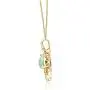 Gin & Grace 10K Yellow Gold Natural Opal Diamond (I1,I2) Pendant Necklace with Gold Chain for Women Mothers Day Jewelry Gifts Gin & Grace 10K Yellow Gold Natural Opal Diamond (I1,I2) Pendant Necklace with Gold Chain for Women Mothers Day Jewelry Gifts