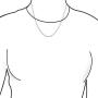 Simple Basic Thin 1 MM 925 Sterling Silver Rolo Cable Chain Necklace For Women For Teen Made In Italy 16 18 20 24 Inch