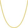 LIFETIME JEWELRY 1.5mm Snake Chain Necklace for Women and Men 24k Gold Plated