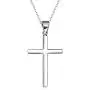 Cross Necklace Sterling Silver Pendant for Men Women