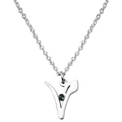 WUSUANED Stainless Steel Vegan Symbol Pendant Necklace Gift for Vegetarian