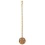 Efulgenz Indian Bollywood Vintage Antique Gold Plated Kundan Maang Tikka Head Chain Bridal Wedding Jewelry Hair Accessories