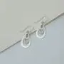 Boma Jewelry Triple Teardrop Multi-Finish Dangle Earrings