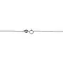 AeraVida 0.75 mm Simple Oval .925 Sterling Silver Cable Chain Necklace-18 inches AeraVida 0.75 mm Simple Oval .925 Sterling Silver Cable Chain Necklace-18 inches