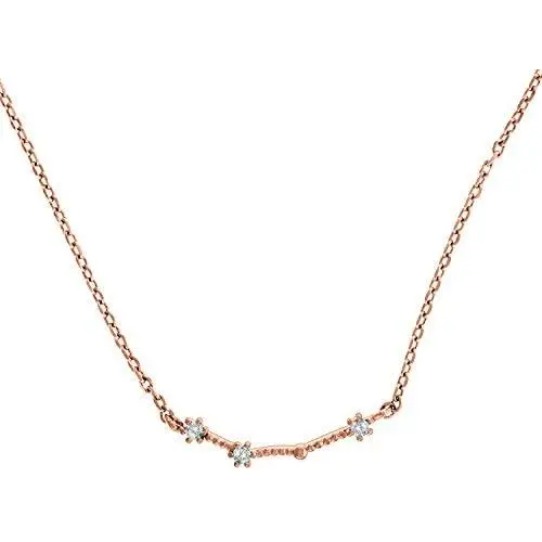 PAVOI 14K Gold Plated Astrology Constellation Horoscope Zodiac Necklace 16-18''