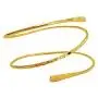 FUTIMELY 2Pieces Leaf Upper Arm Cuff Bangle Armband Bracelets for Women Teen Girls Punk Swirl Coil Armlets Bracelets Egyptian Jewelry Set