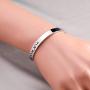 G-Ahora Inspiration Mulan Quote Cuff Bracelet The Flower That Blooms in Adversity is The Most Rare and Beautiful of All Princess Bracelet Jewelry