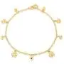 Verona Jewelers 14K Gold Plated Stainless Steel Charm Anklets for Women Girls, Dainty Foot Jewelry, Fashion Accessories and Gadgets, Summer Beach 10 Inch Ankle Bracelets, Cute Chain Link Anklet Verona Jewelers 14K Gold Plated Stainless Steel Charm Anklets for Women Girls, Dainty Foot Jewelry, Fashion Accessories and Gadgets, Summer Beach 10 Inch Ankle Bracelets, Cute Chain Link Anklet