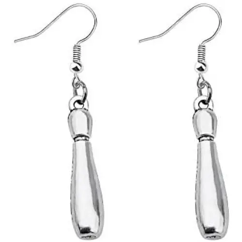 AKTAP Bowling Ball Lover Gift Bowling Pin Charm Earring Bowling Coach Jewelry Bowling Gift for Bowling Players AKTAP Bowling Ball Lover Gift Bowling Pin Charm Earring Bowling Coach Jewelry Bowling Gift for Bowling Players