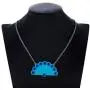 HANRESHE Miraculous Ladybug Necklace Comic Necklace Green Peacock Lady Bug Chat Noir Cosplay Costume Kids Jewelry