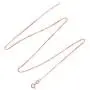 0.85MM 18'' Italian Box Chain 14K Rose White Yellow Gold Plated 925 Sterling Silver 0.85MM 18'' Italian Box Chain 14K Rose White Yellow Gold Plated 925 Sterling Silver