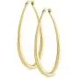 Highstreet Sterling Silver plated oval large hoop earrings for women | easy to wear and Hypoallergenic| silver or gold plated you choose | click top Highstreet Sterling Silver plated oval large hoop earrings for women | easy to wear and Hypoallergenic| silver or gold plated you choose | click top