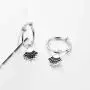 WINNICACA Sterling Silver rbg Dissent Collar Earrings Dangle Drop Jewelry Gifts for Women Fan of Ruth Bader Ginsburg