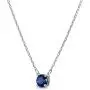 Swarovski Womens 125th Anniversary Attract Round Crystal Necklace and Pierced Earring Jewelry Set, Blue Crystals with Rhodium Plated Metal Swarovski Womens 125th Anniversary Attract Round Crystal Necklace and Pierced Earring Jewelry Set, Blue Crystals with Rhodium Plated Metal