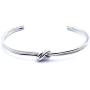 Origin New Silver Knot Bracelet for Women and Girls, Stylish and Delicate, Gorgeous Gift