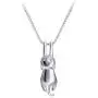 Meow Star Sterling Silver Moon Cat Necklace Cat Pendant Charm Necklaces for Women Cat Lovers Meow Star Sterling Silver Moon Cat Necklace Cat Pendant Charm Necklaces for Women Cat Lovers