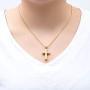 zeqingjw Cross Urn Necklaces Cremation Jewelry for Ashes Pendants Stainless Steel Memorial Keepsake Ash Jewelry