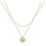 VACRONA Dainty Layered Cross Necklace for Women 14K Gold Plated Gold Faith Pendant Choker Necklace Layering Long Necklace for Women Lucky Love Pendant Necklace Protection Necklace Jewelry Gift