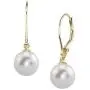 Freshwater Cultured Pearl Earrings for Women with 14K Gold Leverbacks in AAAA Quality - THE PEARL SOURCE