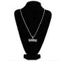 Naomi SAVAGE Bubble Letters Combine Pendant Necklace Hip Hop Mens Trendy Jewelry Gold Silver Rope Chain Tennis Chain multi-color 24 in Naomi SAVAGE Bubble Letters Combine Pendant Necklace Hip Hop Mens Trendy Jewelry Gold Silver Rope Chain Tennis Chain multi-color 24 in