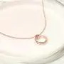 Dear Ava Mom Gift Necklace: Mother Daughter Jewelry, Thank You Mom, 2 Linked Circles