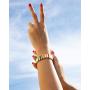 Benevolence LA Tile Bracelets for Women | Enamel Bracelets for Women | Stackable Bracelet for Women | Fashion Bracelets for Women with Stretchy Elastic Interior