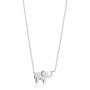Sterling Silver Elephant Necklace, 18''