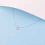 VENSERI S925 Sterling Silver Jewelry Celtic Love Knot Necklace Celtic Heart Knot Necklace Friendship Necklace Birthday Gift