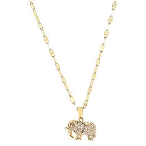 SWJEWEL Sunflower Necklace for Women 18k Gold Plated CZ Stainless Steel You are My Sunshine Girl Pendant Charm Necklace