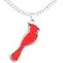 Cardinal Necklace For Women – Cute Red & Silver Charm – Cardinals Appear When Angels Are Near Message Card Cardinal Necklace For Women – Cute Red & Silver Charm – Cardinals Appear When Angels Are Near Message Card